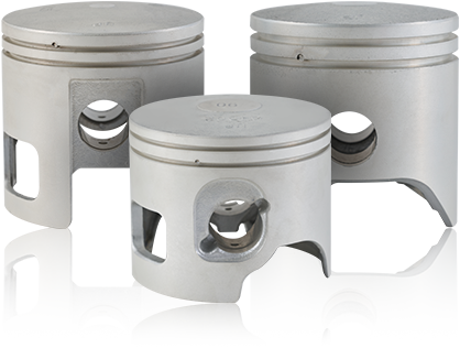 Pistones de motor fueraborda